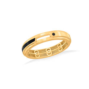 Gold Cluster <b>Ring</b> for <b>Kids</b>-Cute Religious Style with Claw Setting - Product Image 3