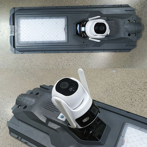 HKV 800W 1200W IP65 ao ar livre impermeável integrado tudo em uma luz de rua solar e 4G ou câmeras duplas solares do <span class=keywords><strong>CCTV</strong></span> de WIFI - Product Image 2