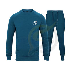 Nouveau style hiver 2024, survêtement décontracté pour homme à capuche, 2 pièces, couleur unie, logo personnalisé, ensemble de survêtement unisexe - Product Image 6