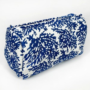 Juego de bolsa acolchada de algodón con cremallera de estilo Vintage, respetuosa con el medio ambiente, resistente al agua, gran capacidad, almacenamiento de cosméticos para maquillaje de viaje - Product Image 4