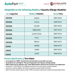 Clips de pare-chocs pour Toyota, Lexus - 100 pièces - Product Image 3