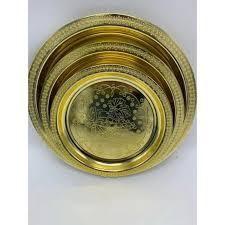 จานรองอาหารสแตนเลส จานตกแต่งสำหรับงานแต่งงาน จานรองอาหารสำหรับโรงแรมและร้านอาหาร - Product Image 2