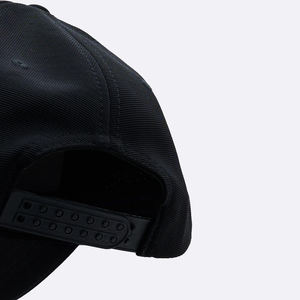 Casquette de baseball noire personnalisée en gros, logo brodé, coton, sportive, respirante, imperméable, chapeau de sport pour hommes et femmes, réglable - Product Image 2