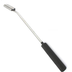 Escofina de flotador Dental equino de primera calidad, herramienta Dental Veterinaria con mango negro pequeño para caballos, escofina de flotador de acero inoxidable duradera - Product Image 4