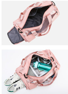 Bolsa de deporte de viaje de tela Oxford de gran capacidad para mujeres y hombres, bolsa de lona ligera, bolsas de gimnasio para Yoga y Fitness - Product Image 6