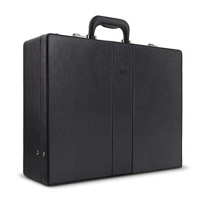 กระเป๋าเอกสารแบบแข็ง ขยายได้ พร้อมกุญแจรหัสแบบคู่ สีดำ |   ผู้จัดจำหน่ายกล่องใส่เอกสารสำหรับสมาคมฟรีเมสัน - Product Image 4