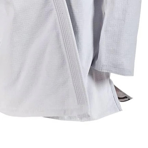 Kimono de karaté simple et uni pour homme, combinaison de combat noire, très vendue, kimono de karaté professionnel 100% coton/polyester, séchage rapide - Product Image 3