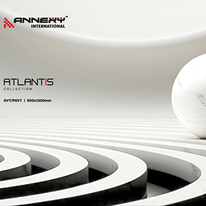 Atlantis Collection 600x1200mm Carreaux de porcelaine aspect marbre brillant Carreaux muraux intérieurs antidérapants pour chambre à coucher appartements villas - Product Image 1