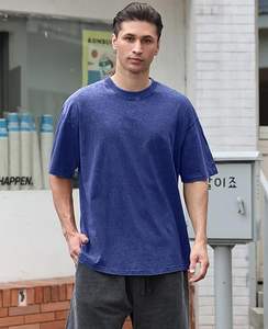 เสื้อยืดคอตตอนหนานุ่ม พิมพ์ลายสกรีนพัฟฟ์ สไตล์สตรีทแวร์ สีขาว ทรงโอเวอร์ไซส์ ไซส์ใหญ่พิเศษ สำหรับผู้ชาย - Product Image 2