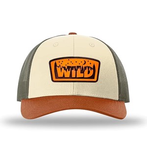 Wholesale Price Mesh Embroidery Polyester Breathable <b>Camp</b> <b>Cap</b> Performance Fishing 6 Panel 2-Tone Trucker <b>Caps</b> Hats - Product Image 4