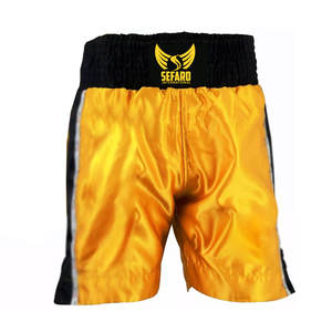 Short de boxe avec logo personnalisé de qualité supérieure Nouveau style Short de boxe pour adultes Nouveau design Short de boxe - Product Image 2