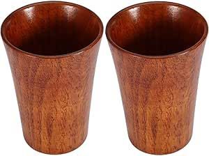 Taza de madera natural hecha a mano Taza de café ecológica rústica - Product Image 6