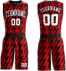 100% poliéster hombres baloncesto uniformes diseño personalizado gran tamaño baloncesto desgaste baloncesto uniforme Jersey - Product Image 3