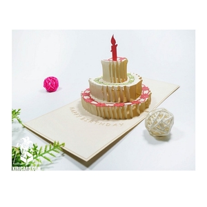 Wholesale Customizable <b>Birthday</b> <b>Cake</b> <b>Pop</b>-up Vietnam Best Quality Handicraft Paper Gift Love Custom Colors <b>Birthday</b> Celebrations - Product Image 1