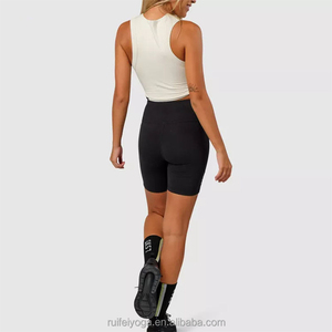 เสื้อกล้ามเอวลอยผ้าฝ้ายสีขาวสำหรับผู้หญิงเสื้อกล้ามแต่งโลโก้ได้ตามต้องการฤดูร้อน - Product Image 6