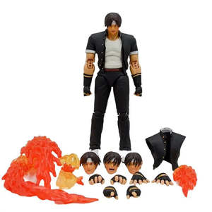 Nouvel ensemble de figurines d'action en plastique à l'échelle 1:6, modèle de personnage Kyo Kusanagi de King of Fighters, jouet pour accessoires d'anime et usage décoratif - Product Image 4