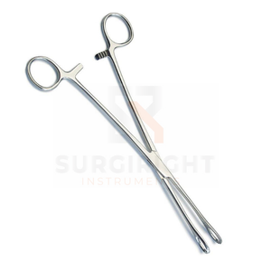 Collin Fórceps de vendaje quirúrgico Esponja de acero inoxidable Fórceps de sujeción Manual Instrumentos de Cirugía General SurgiRight - Product Image 6