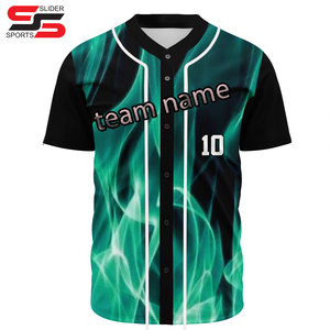 Maillot de Baseball Respirant de Haute Qualité Design Sublimé Plus Size Disponible - Product Image 1