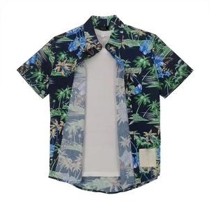 Conjunto corto de camisa de playa hawaiana floral vintage de cuello alto de moda para hombre con sublimación de impresión digital de pantalla DTF DTG - Product Image 4