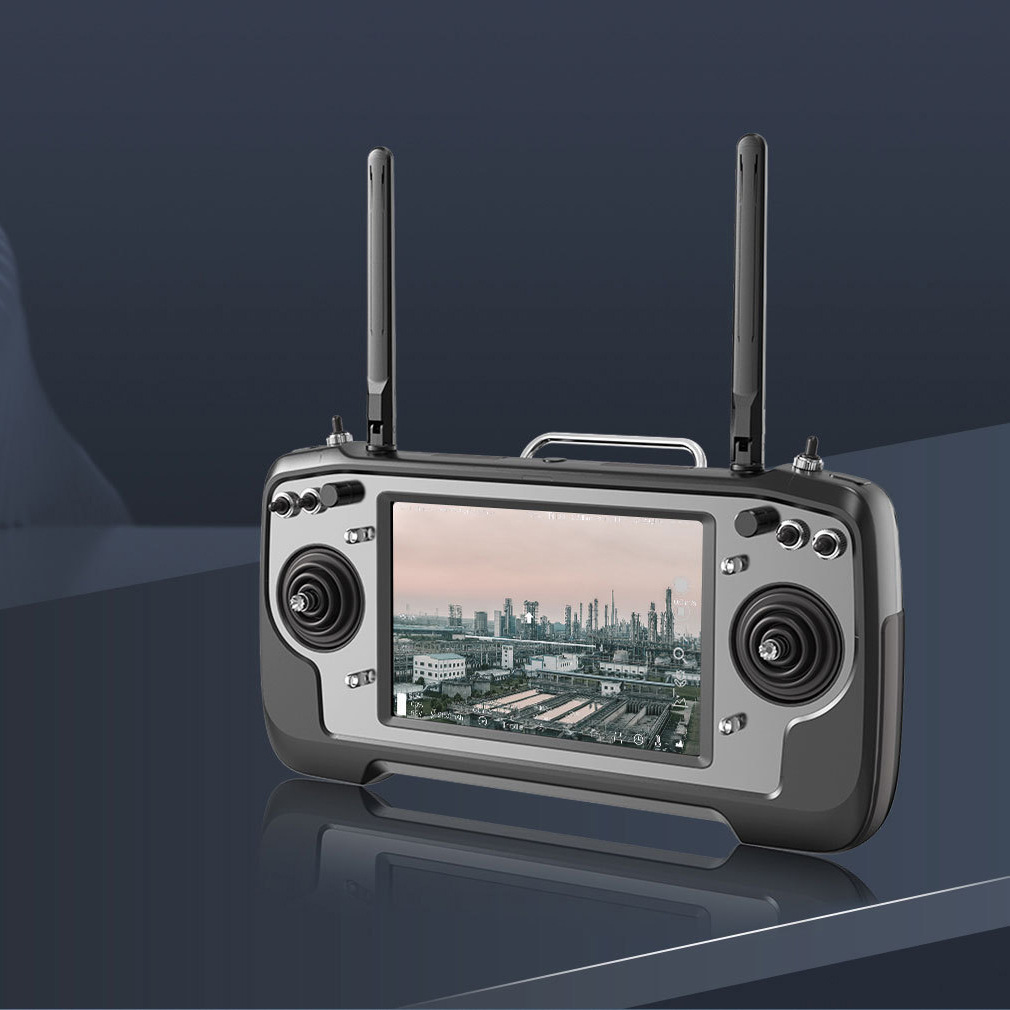 Siyi Mk32 30Km Industrial-Grade Handheld 7-Inch Drone Remote Controller Brushless Motor 6-Axis Gyro 16-Channel High-Definition