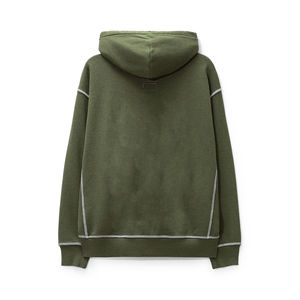 Sudadera con capucha de algodón pesado de alta calidad con hilo, ropa de calle personalizada en blanco para hombre, Sudadera con capucha personalizada con logotipo Oem, servicio personalizado - Product Image 2