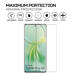 ANTISHOCK Vivo Y200 Pro <b>Screen</b> Protector Durable and Shock-Absorbent Mobile <b>Cover</b> - Product Image 2