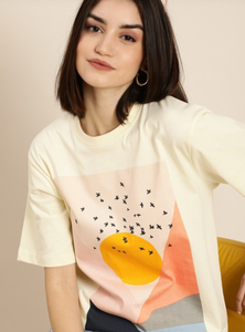 Hecho en Bangladesh Heavyweight 180 GSM Camiseta multicolor con logotipo de marca personalizado de gran tamaño para mujer Material de algodón 100% - Product Image 4