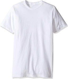 Camiseta de tela en blanco de alta calidad con diseño de logotipo personalizado, camiseta de manga corta de tamaño y Color, ropa de moda para hombre, 100% algodón - Product Image 5