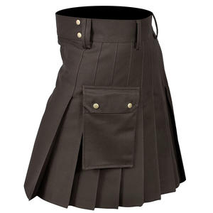 Kilt utilitaire hybride en tartan écossais pour hommes, logo personnalisé et couleurs disponibles, vente en gros de kilts utilitaires de haute qualité aux meilleurs prix - Product Image 5