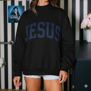 Venta al por mayor de invierno para mujer, ropa de calle, sudaderas de lana de gran tamaño de peso pesado, servicio OEM de poliéster/algodón de manga larga personalizado - Product Image 6