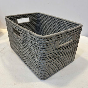 Cesta de Almacenamiento Rectangular de Ratán Natural de Lujo Doanket con Cuerda de PP, Diseño Ecológico Multiusos - Product Image 5