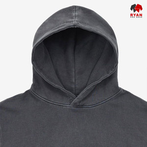 Sweat à capuche pour homme Ryan Pro Gear avec logo personnalisé sur le devant, en tissu polaire 100% coton, respirant, décontracté, pour l'hiver - Product Image 2