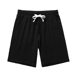 Ensemble T-shirt et short athlétique noir ton sur ton, confortable pour le quotidien, style activewear tendance - Product Image 3