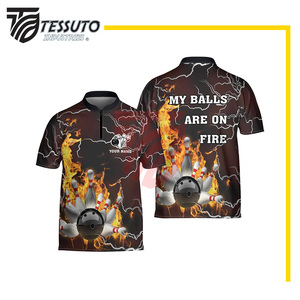 Respirant hommes bols de pelouse uniforme confortable vêtements de Sport Anti-rides prix raisonnable hommes bols de pelouse uniforme avec poids léger - Product Image 2