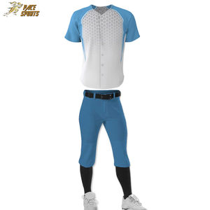 Maillot de baseball unisexe 2026 de qualité standard, personnalisable avec logo, respirant, impression numérique, 100 % polyester, antibactérien - Product Image 6