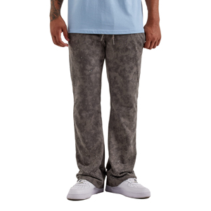 กางเกงจ็อกเกอร์ผ้าฝ้ายน้ำหนักเบาทรงตรงเอวกลางแบบมีเชือกผูกสำหรับผู้ชาย พิมพ์ลายตามสั่ง ระบายอากาศได้ดี แห้งเร็ว - Product Image 1