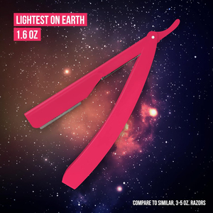 PANTHARA Rasoir droit professionnel Kit de rasoir droit ultra exposé avec 10 lames Premium 2mm exposées (PANTHARA) - Product Image 6