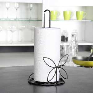 Black Powder Coated Metal <b>Tissue</b> Roll Holder Case Usage Handmade Design <b>For</b> Dinner Table Decoration <b>Wedding</b> Party Napkin Holder - Product Image 4