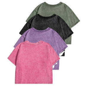 T-shirts pour femmes de la meilleure qualité, en élasthanne/coton, col rond, manches courtes, respirants, anti-froissement, séchage rapide, streetwear, été, logo - Product Image 6