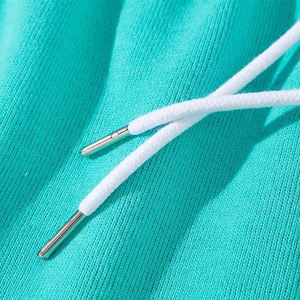 Novedad de verano, pantalones cortos de manga corta con volantes de punto suave y cómodos sólidos con cintura elástica - Product Image 2