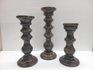 Elegante Candelabro de Madera Retro con Acabado Pulido para Decoración del Hogar, Centro de Mesa y Uso en Eventos, Procedente de la India - Product Image 5