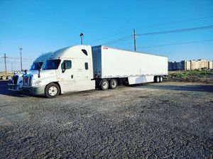 CIMC 3 Axle 40ton Cargo <b>Box</b> Dry Van PVC Fabric Water-Proof Curtain Side Truck Semi <b>Trailer</b> Great Dane Dry Van fCIMC 3 Axle 40ton - Product Image 3