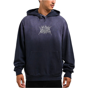 Sudaderas con capucha desgastadas lavadas con ácido de gran tamaño personalizadas, sudaderas con capucha Vintage para hombre, venta al por mayor de algodón pesado mezclado a precio razonable - Product Image 1