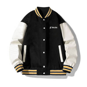 Top Quality Quick Dry Letterman <b>Jacket</b> Comfortable Best Design <b>Long</b> Sleeves <b>Men</b> Winter <b>Jacket</b> - Product Image 1