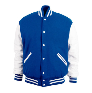 Chaquetas Varsity Bordadas para Hombre, Cálidas para Invierno, con Cuello Alto, Transpirables, de Secado Rápido, con Logotipo Frontal, Estilo Urbano, al Mejor Precio - Product Image 2