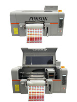 Impresora UV XP600HD Económica para Impresión Digital de Etiquetas, Impresora de Inyección de Tinta, Máquina de Impresión UV DTF de Rollo a Rollo de 30 cm, Impresora de Etiquetas de Cristal