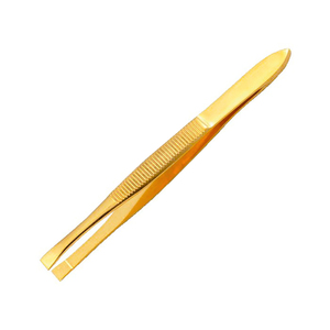 แหนบถอนขนคิ้วสีชมพูแบบมืออาชีพแหนบถอนขนแบบเกลียวที่จับสบาย - Product Image 3