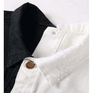 Vente en gros de nouveaux vêtements d'hiver pour hommes à la mode veste en jean grande taille pour hommes/vestes en jean double couleur vente en gros - Product Image 3