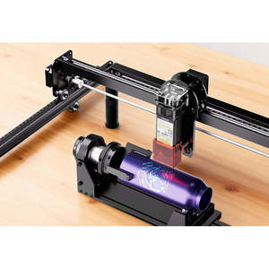 Mandrin rotatif allongé pour graveur laser - Product Image 3