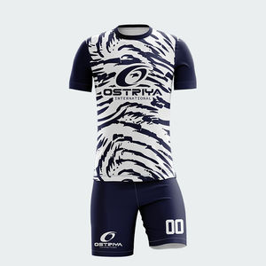 Uniforme de Fútbol para Adultos de Alta Calidad, Diseño Superior, Secado Rápido, Transpirable, Manga Corta, Antibacterial, Impresión de Logotipo Personalizado - Product Image 4